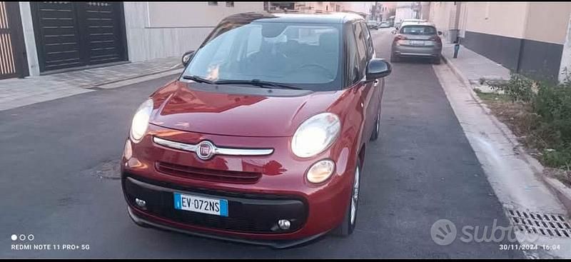 Usata Fiat 500L 105 CV (77 kW) 2014 Rosso Monovolume
