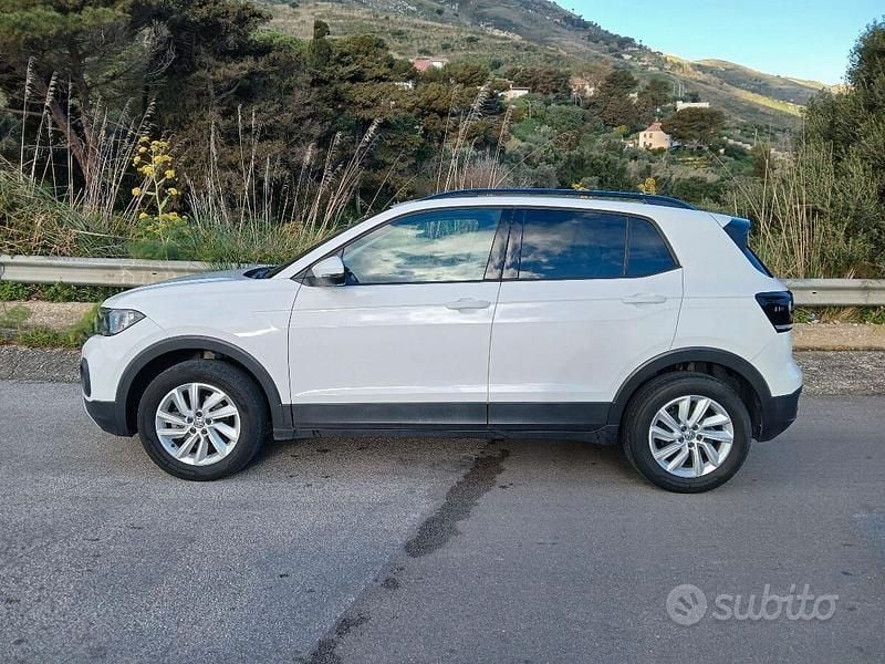 Usata VW T-Cross Style 95 CV (69 kW) 2019 Bianco SUV