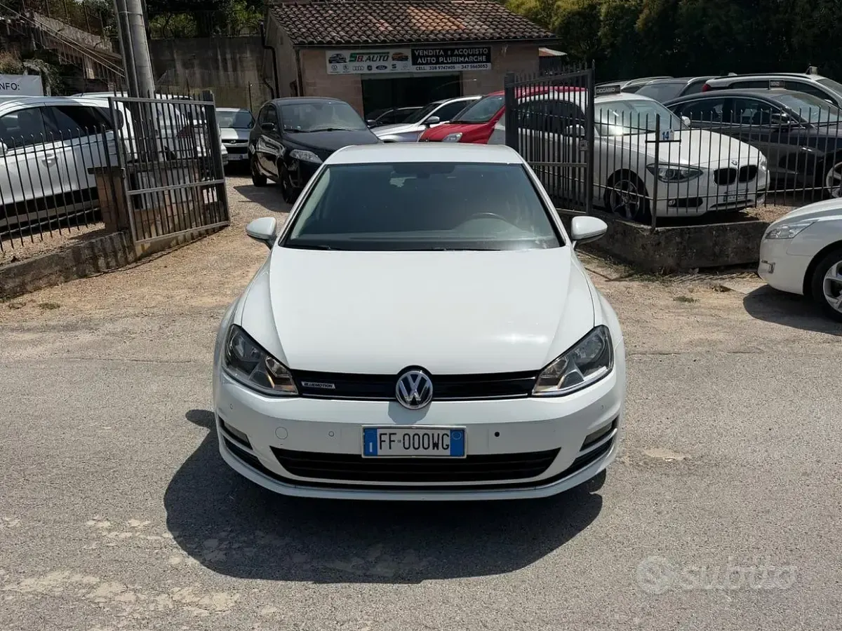 Usata VW Golf VII Executive 110 CV (80 kW) 2016 Bianco Berlina