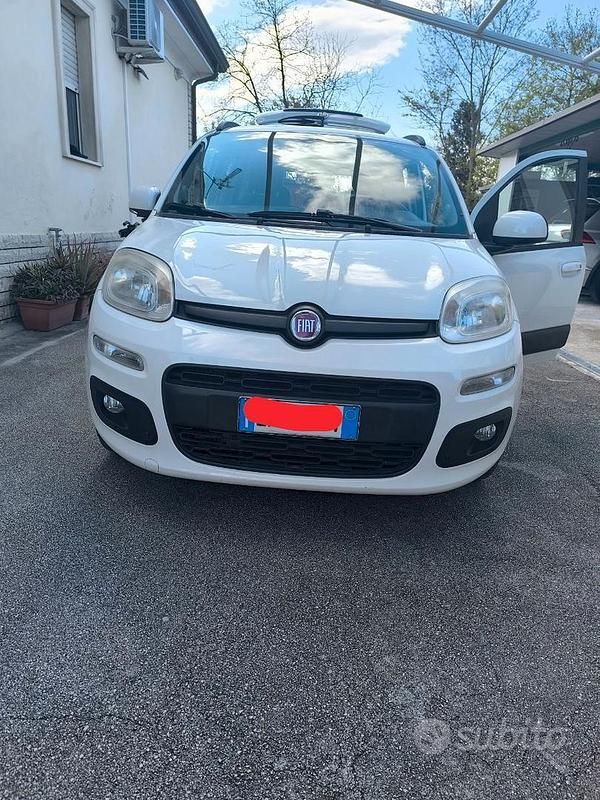Usata Fiat Panda Lounge 75 CV (55 kW) 2013 Bianco Utilitaria