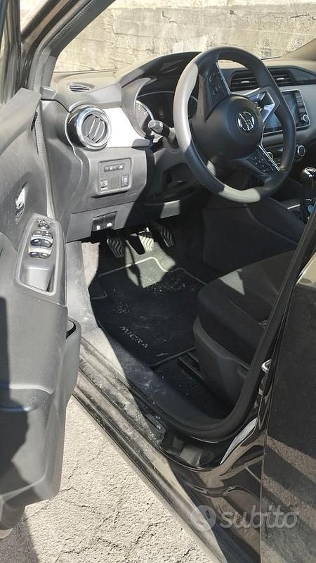 Usata Nissan Micra Acenta 92 CV (67 kW) 2022 Nero Berlina