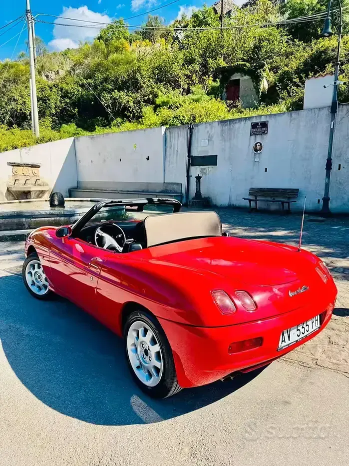 Usata Fiat Barchetta 131 CV (96 kW) 1997 Rosso Cabrio