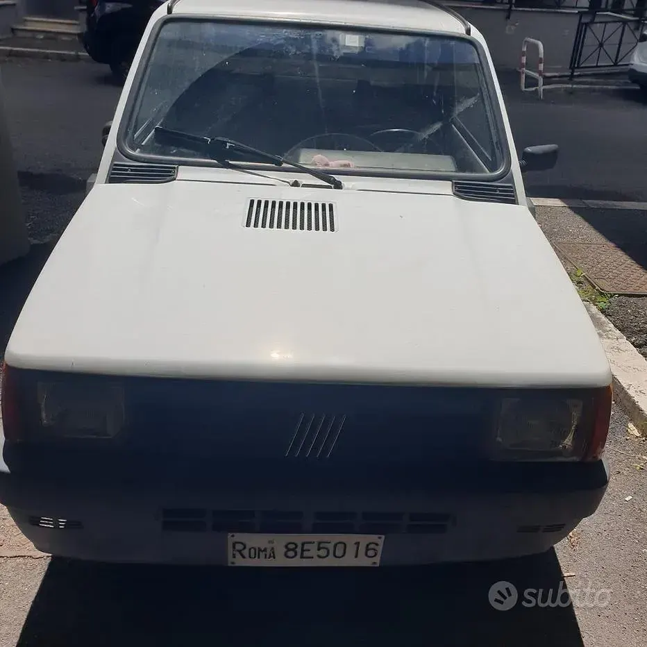 Usata Fiat Panda 1992 Bianco Berlina