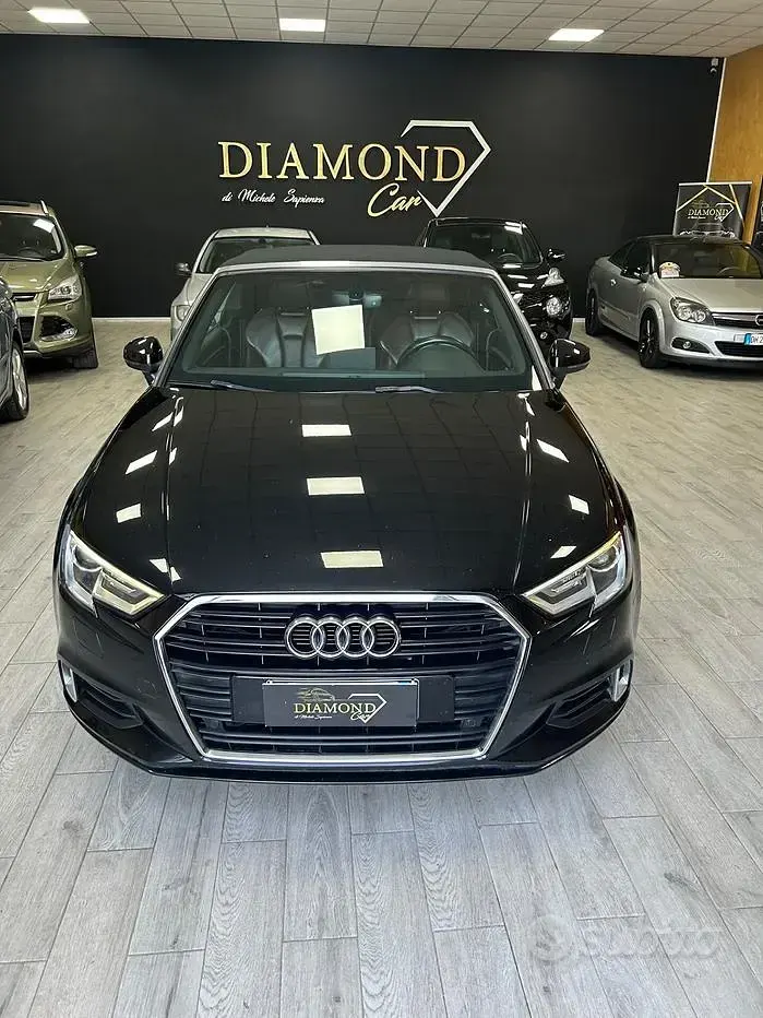 Usata Audi A3 110 CV (80 kW) 2016 Nero Cabrio