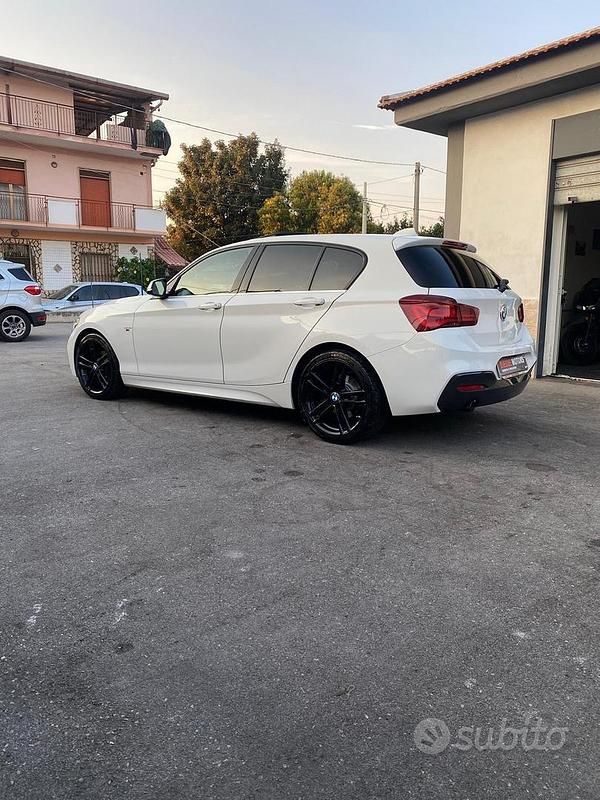 Usata BMW 118 M Sport 150 CV (110 kW) 2017 Bianco Utilitaria