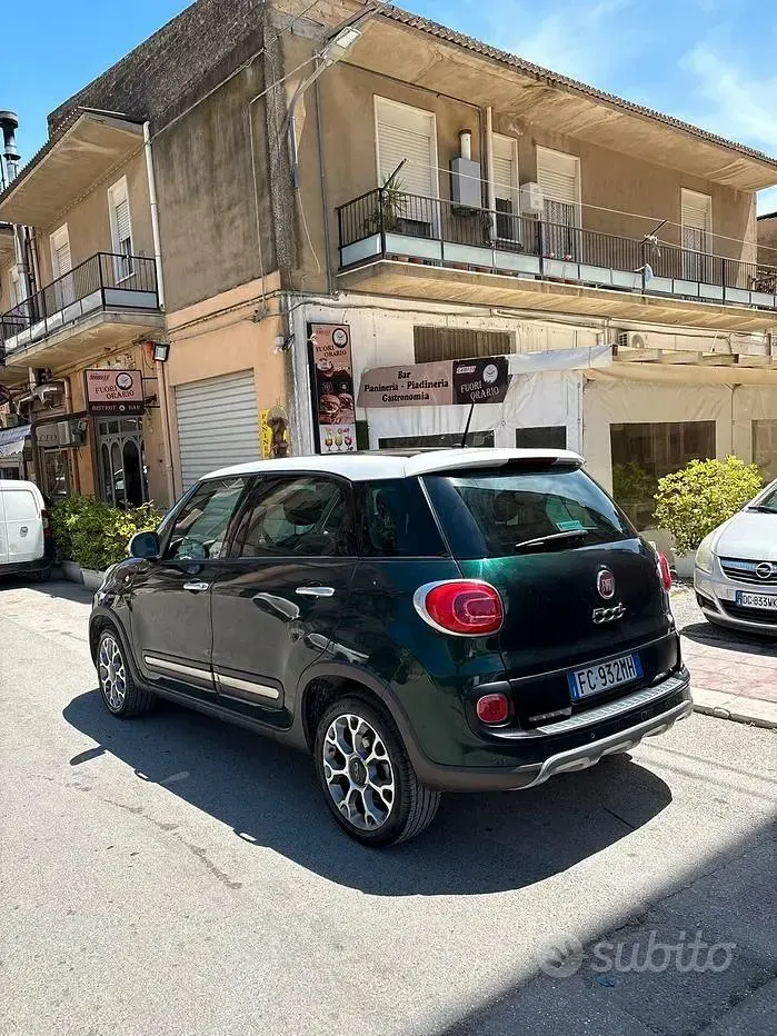 Usata Fiat 500L Pop 95 CV (69 kW) 2016 Verde Monovolume