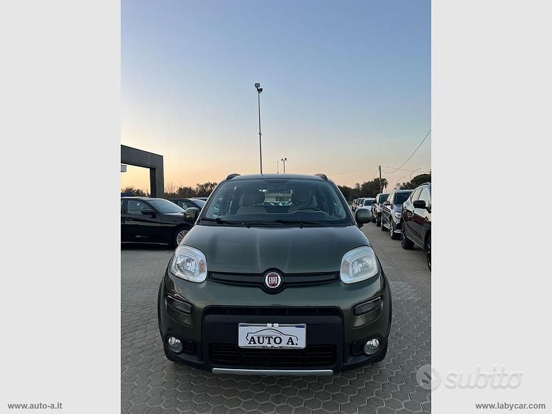 Usata Fiat Panda 4x4 S 86 CV (63 kW) 2013 Verde Utilitaria