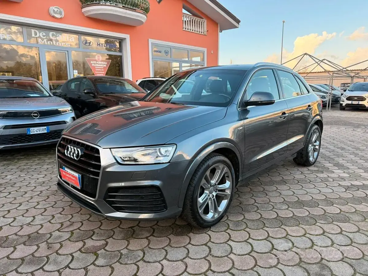Usata Audi Q3 S-Line 150 CV (110 kW) 2016 Grigio SUV