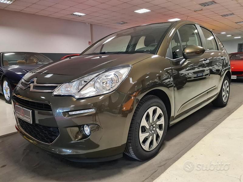 Usata Citroën C3 Seduction 82 CV (60 kW) 2014 Marrone Berlina
