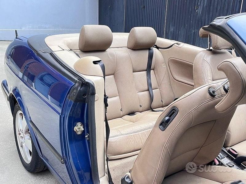 Usata Saab 9-3 Cabriolet 149 CV (109 kW) 2002 Blu Cabrio