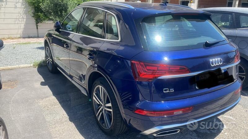 Usata Audi Q5 S-Line 190 CV (139 kW) 2021 Blu SUV