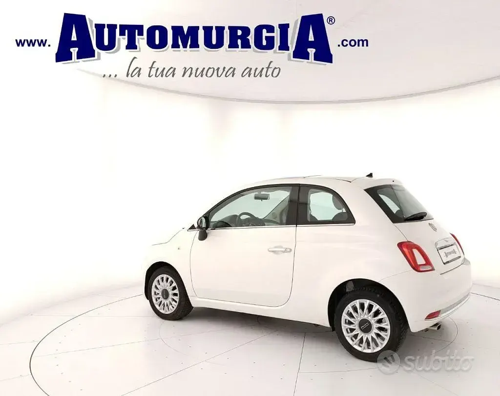 Usata Fiat 500 Lounge 69 CV (50 kW) 2018 Bianco Utilitaria