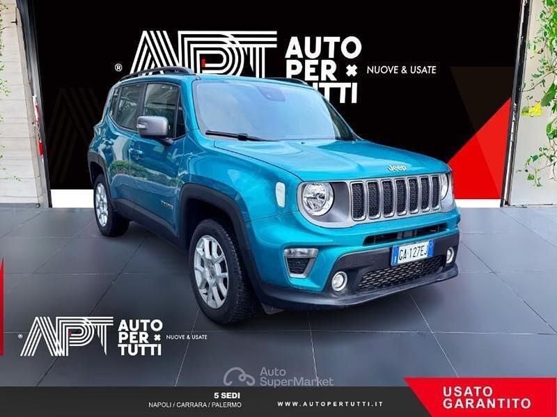 Usata Jeep Renegade Limited 140 CV (102 kW) 2020 Verde SUV