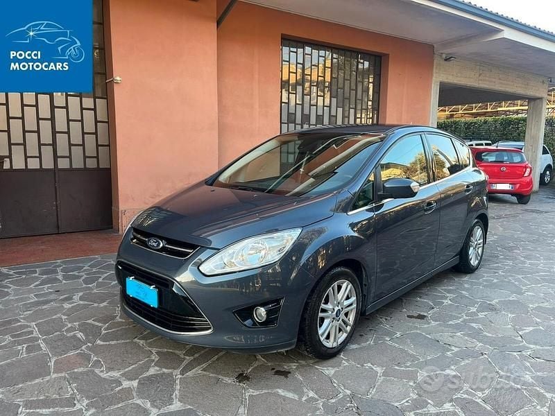 Blu/azzurro Usata 2014 Ford C-MAX Titanium Monovolume | 6000 € (Buon prezzo) - Immagine 1/4