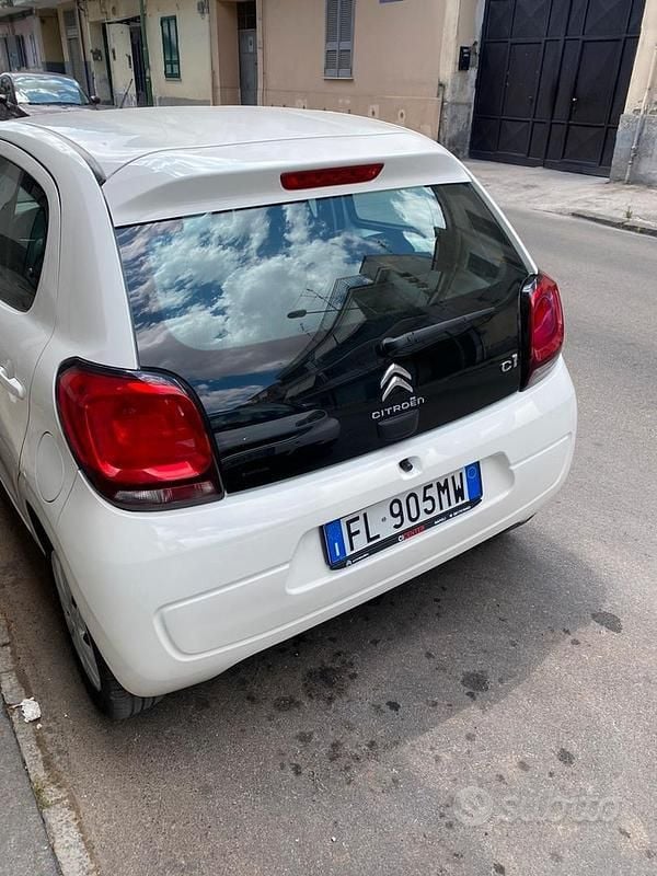 Gebraucht Citroën C1 68 PS (50 kW) 2019 Weiß Kleinwagen