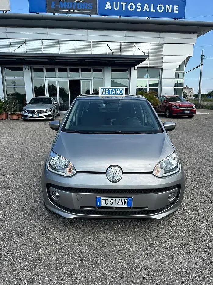 Usata VW up! Highline 68 CV (50 kW) 2016 Grigio Utilitaria
