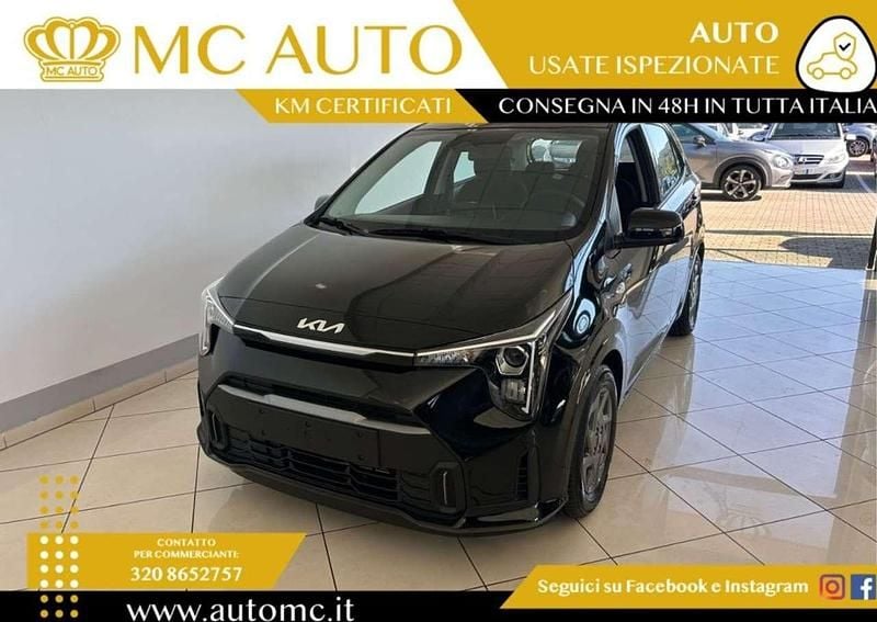 Nuova Kia Picanto Urban 68 CV (50 kW) 2026 Nero Utilitaria