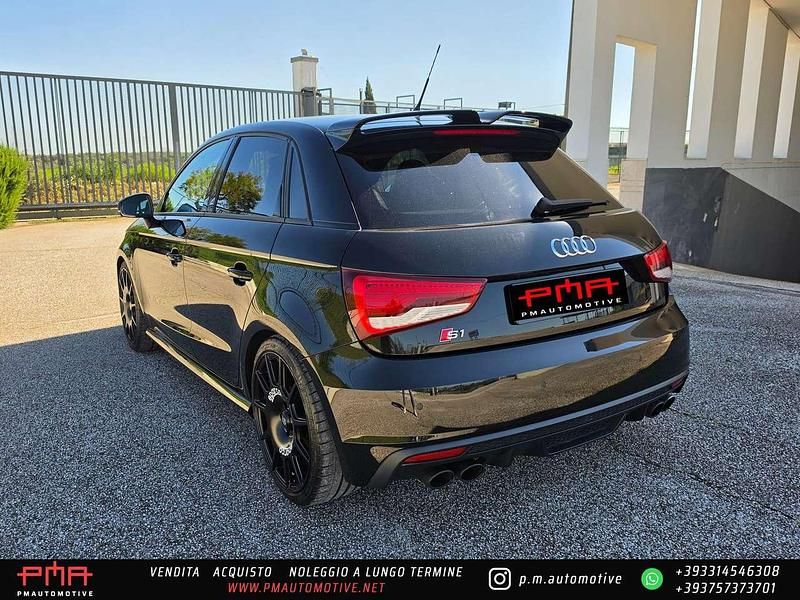 Usata Audi S1 Sportback Ambiente 310 CV (228 kW) 2017 Nero Utilitaria