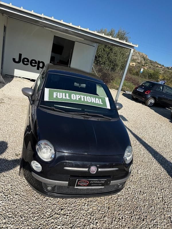 Usata Fiat 500 95 CV (69 kW) 2011 Nero Berlina
