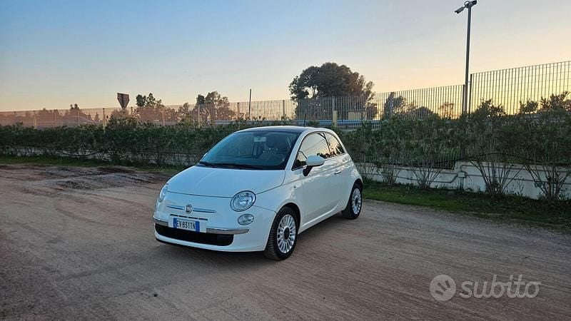Usata Fiat 500 95 CV (69 kW) 2014 Bianco Berlina