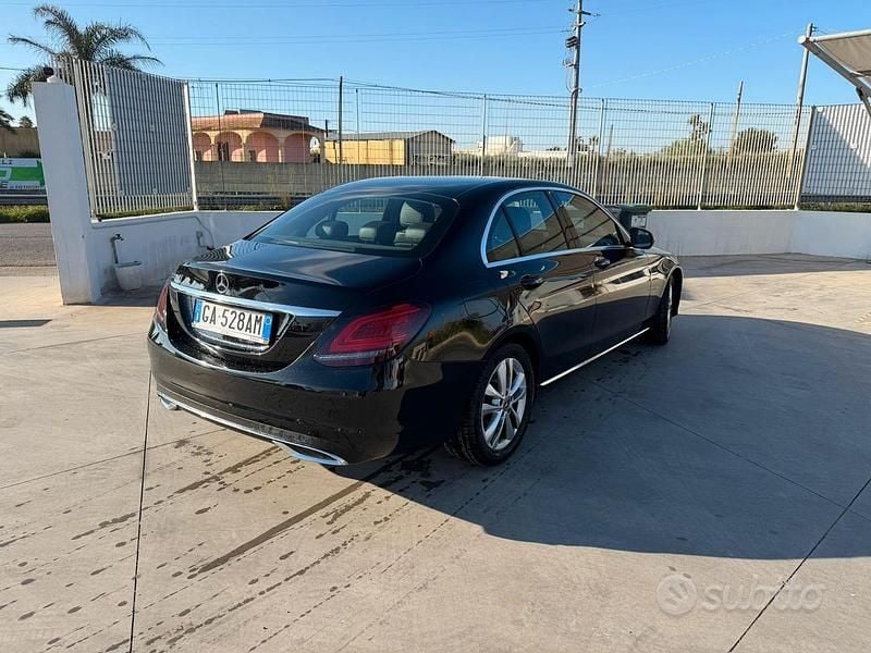 Usata Mercedes C220 2019 Nero Berlina