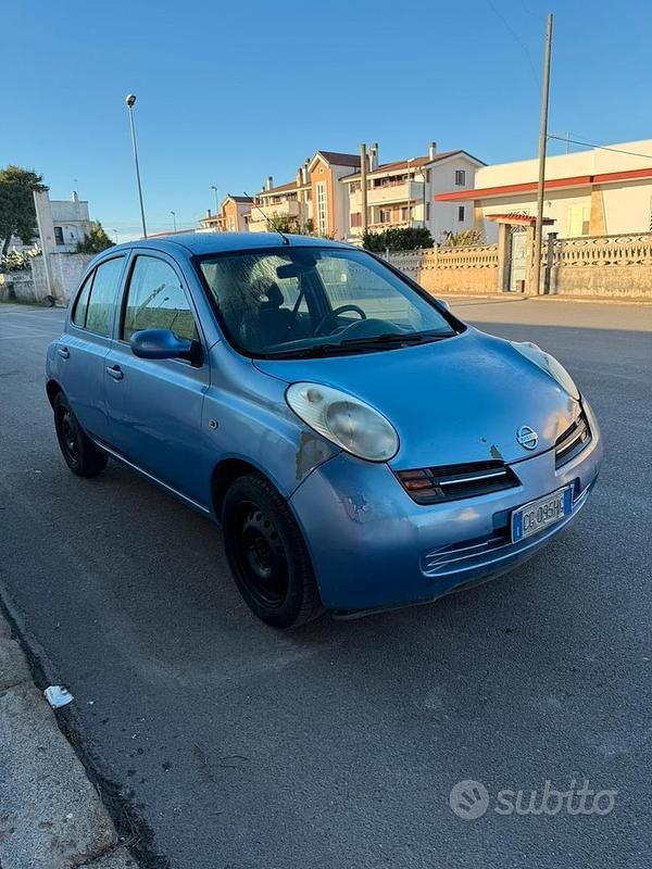 Usata Nissan Micra 80 CV (58 kW) 2005 Blu Utilitaria