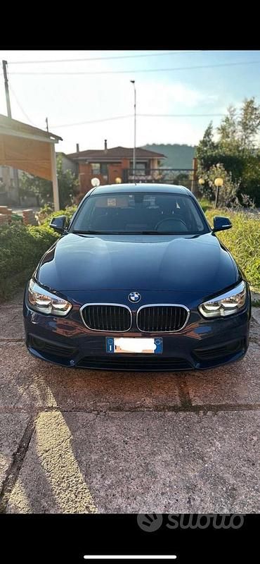 Usata BMW 116 116 CV (85 kW) 2016 Blu Utilitaria
