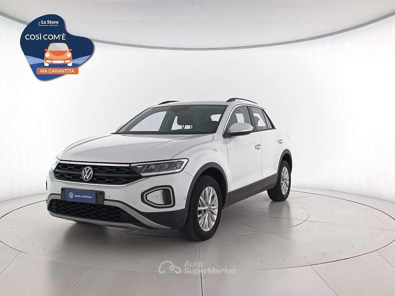 Usata VW T-Roc Life 110 CV (80 kW) 2022 Pure white SUV