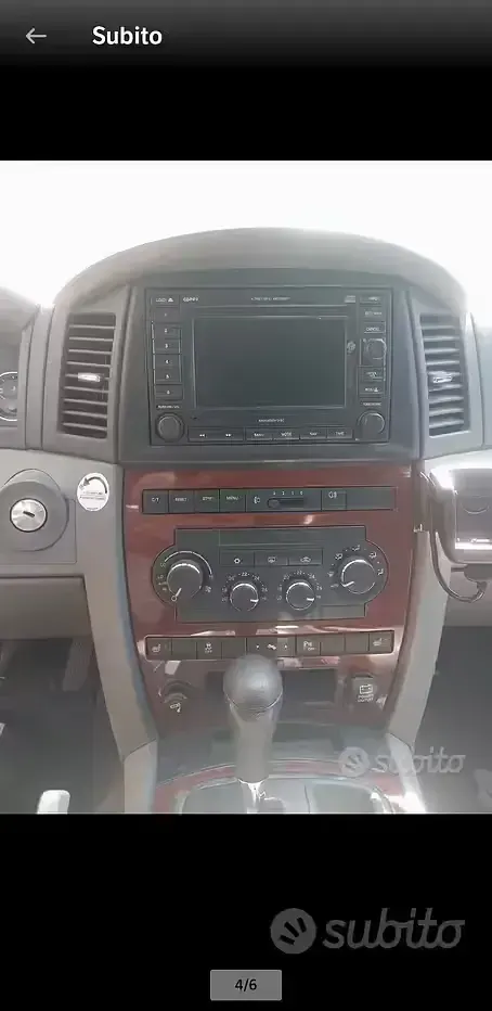 Usata Jeep Grand Cherokee Limited 218 CV (160 kW) 2007 Grigio SUV