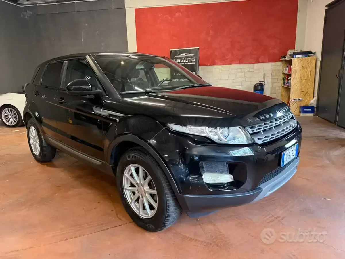 Usata Land Rover Range Rover evoque Pure 150 CV (110 kW) 2014 Nero SUV