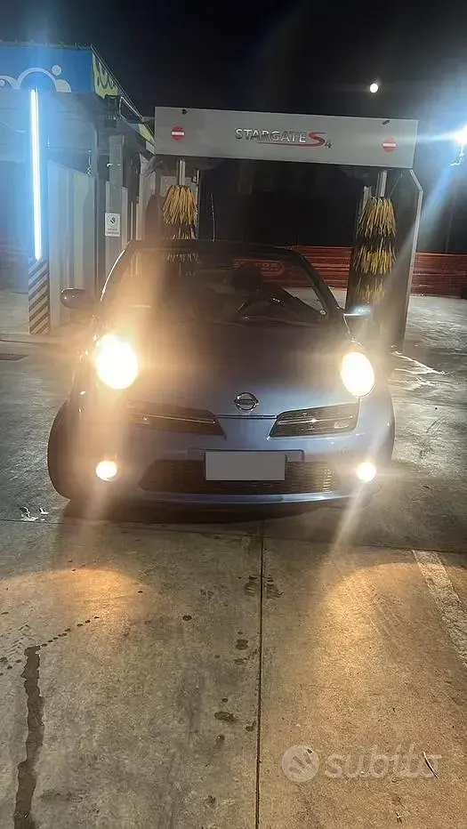 Usata Nissan Micra 88 CV (64 kW) 2006 Bluazzurro Cabrio