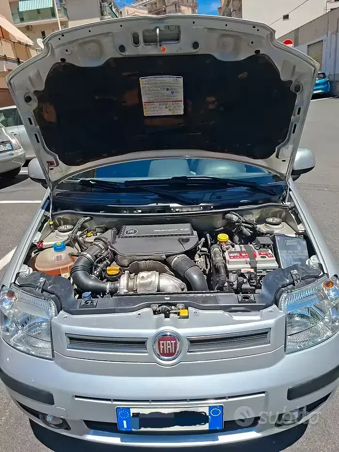 Usata Fiat Panda 75 CV (55 kW) 2011 Grigio Utilitaria