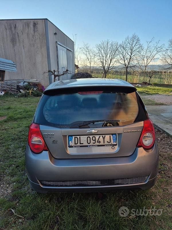 Usata Chevrolet Aveo 2009 Grigio Utilitaria