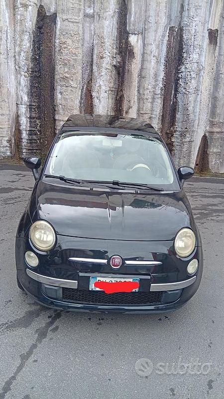 Usata Fiat 500 75 CV (55 kW) 2013 Nero Berlina
