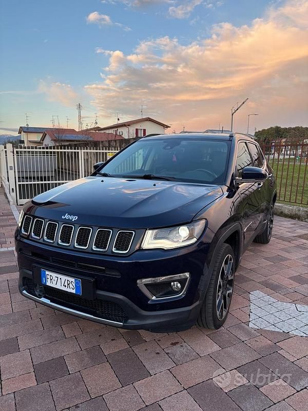 Usata Jeep Compass Limited 120 CV (88 kW) 2018 Blu SUV