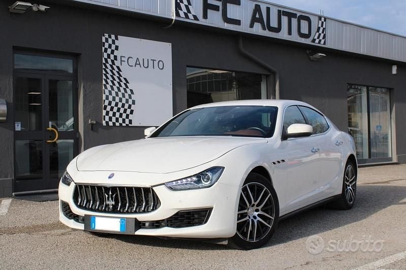 Usata Maserati Ghibli 2019 Bianco Berlina