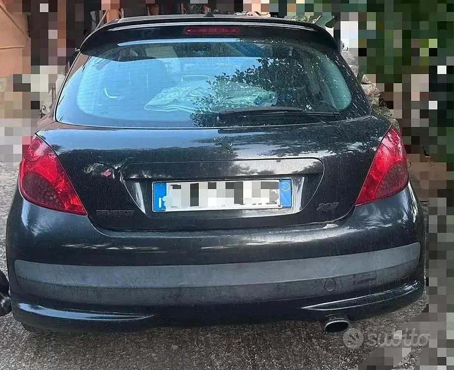 Usata Peugeot 207 120 CV (88 kW) 2007 Nero