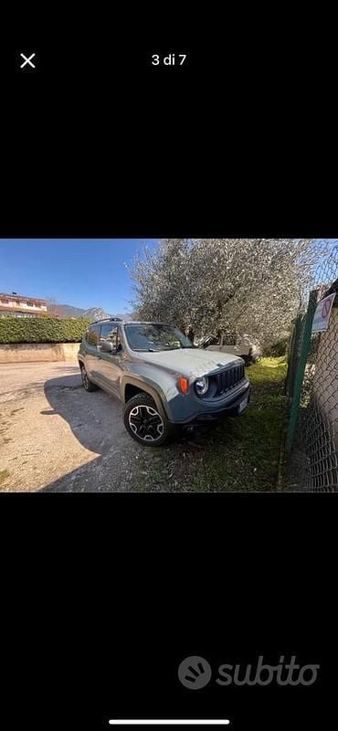 Usata Jeep Renegade Trailhawk 2014 Grigio SUV