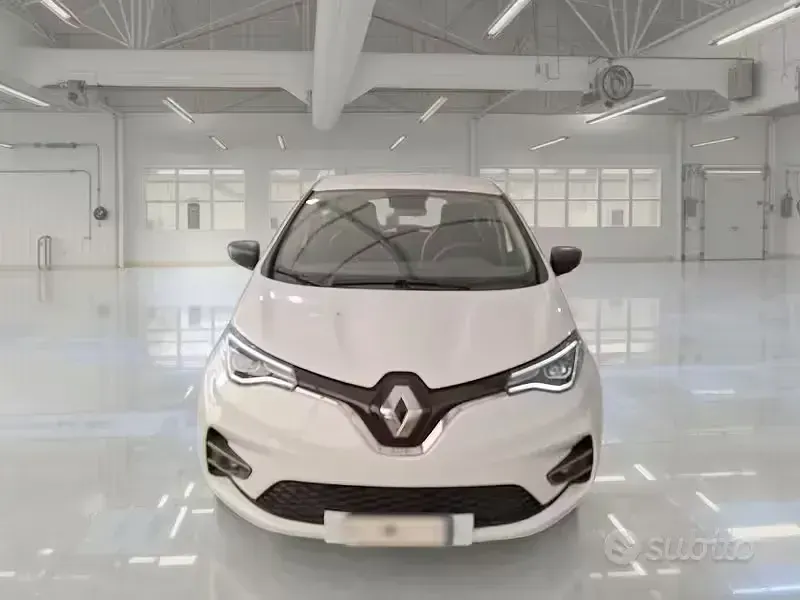 Usata Renault Zoe Life 50 kW (69 CV) 2021 Bianco Utilitaria
