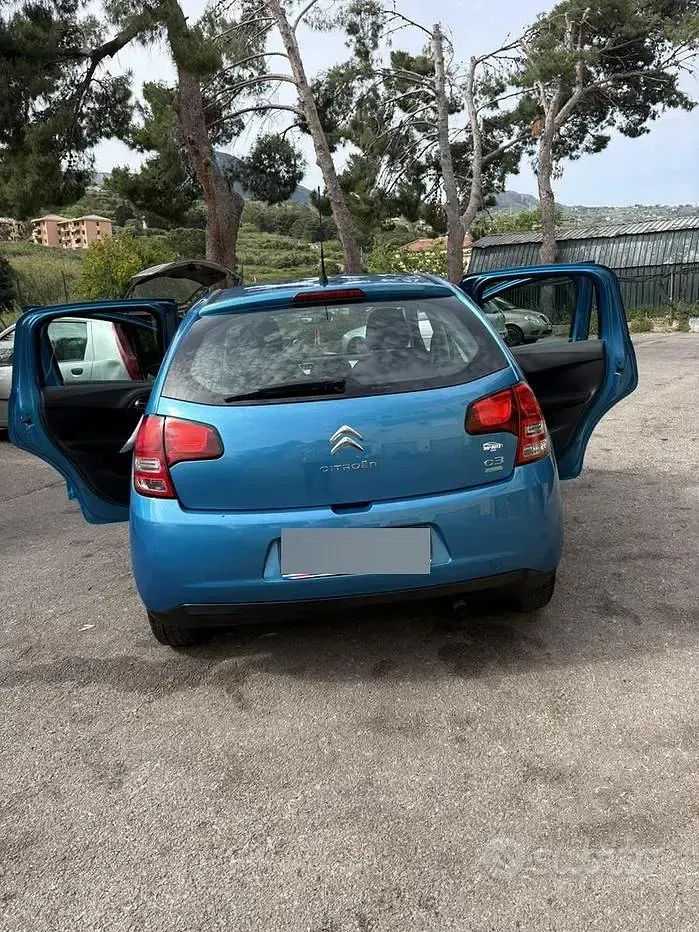 Usata Citroën C3 95 CV (69 kW) 2010 Blu Berlina
