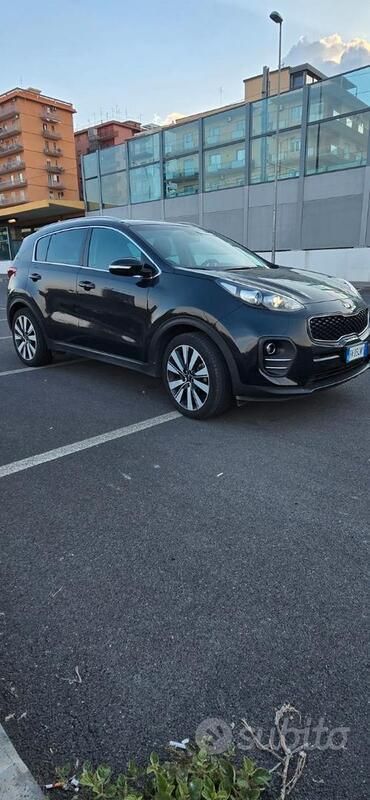 Usata Kia Sportage 116 CV (85 kW) 2017 Nero SUV