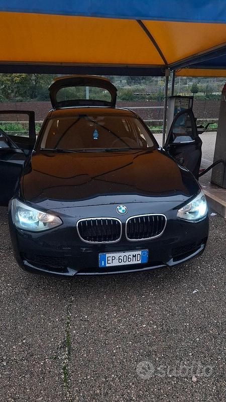Usata BMW 116 Comfort Edition 116 CV (85 kW) 2013 Nero Utilitaria