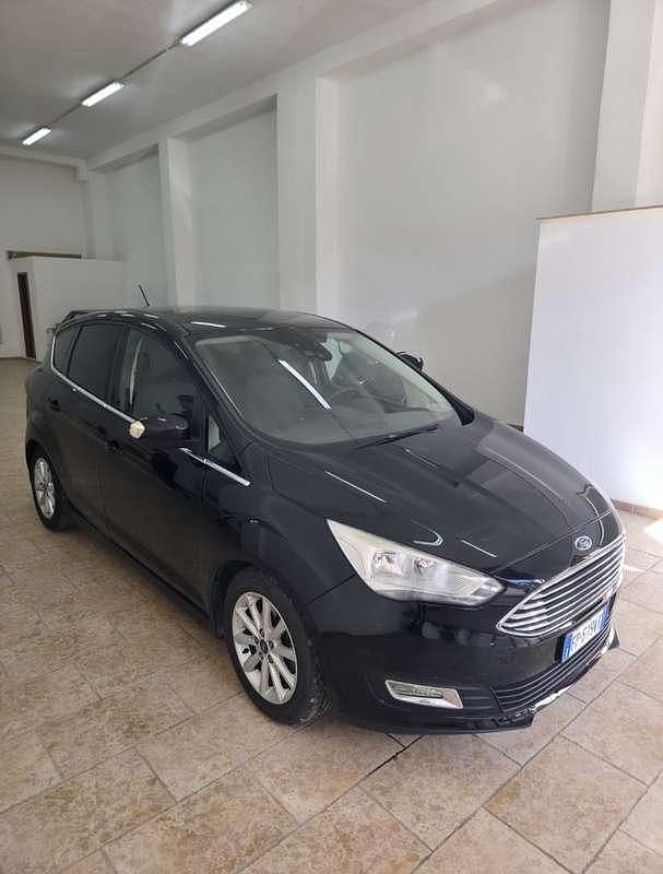 Usata Ford C-MAX Titanium 120 CV (88 kW) 2018 Nero Monovolume