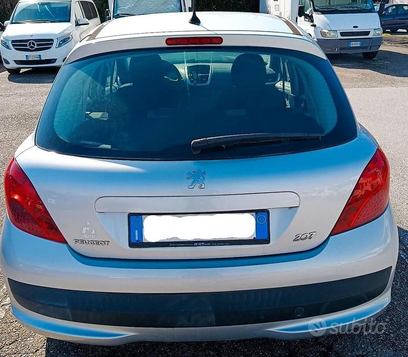 Usata Peugeot 207 75 CV (55 kW) 2009 Grigio Berlina