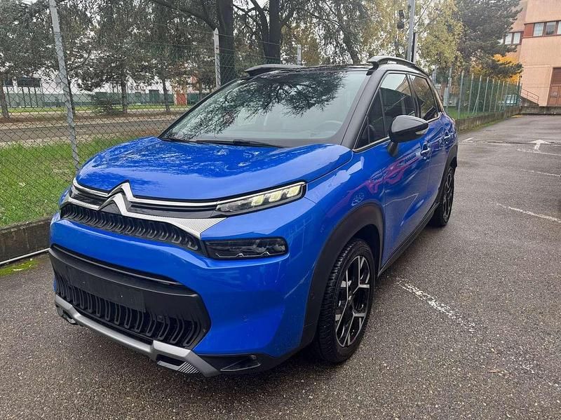 Blu metallizzato Usata 2022 Citroën C3 Aircross PureTech SUV | 12.500 € (Buon prezzo) - Immagine 1/4