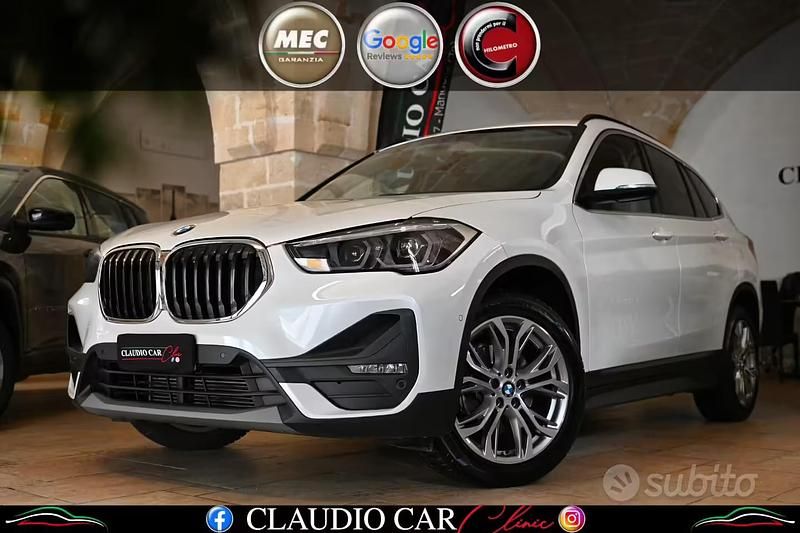 Usata BMW X1 Advantage 150 CV (110 kW) 2021 Bianco SUV