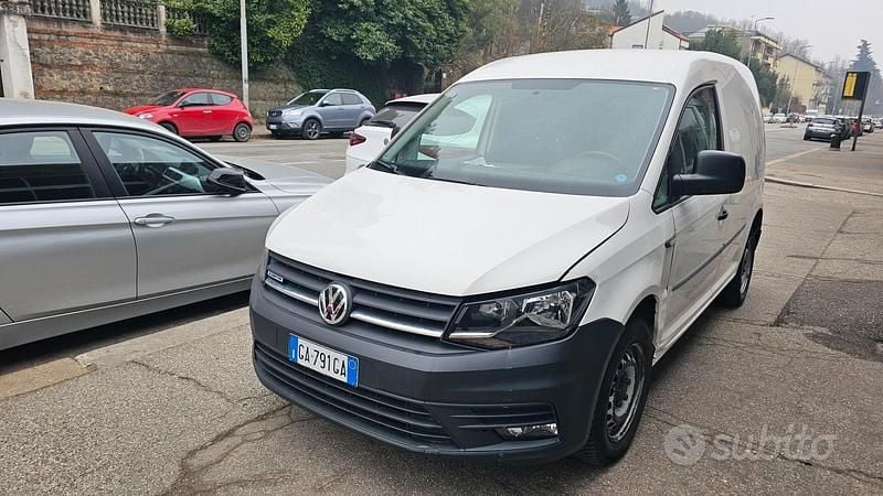 Usata VW Caddy Business 110 CV (80 kW) 2020 Bianco Monovolume