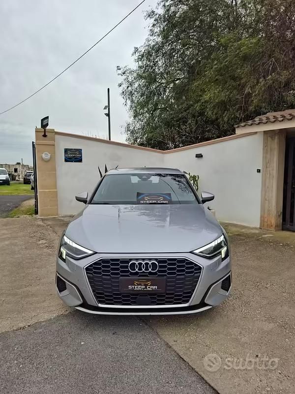 Usata Audi A3 Comfort 150 CV (110 kW) 2020 Grigio Berlina