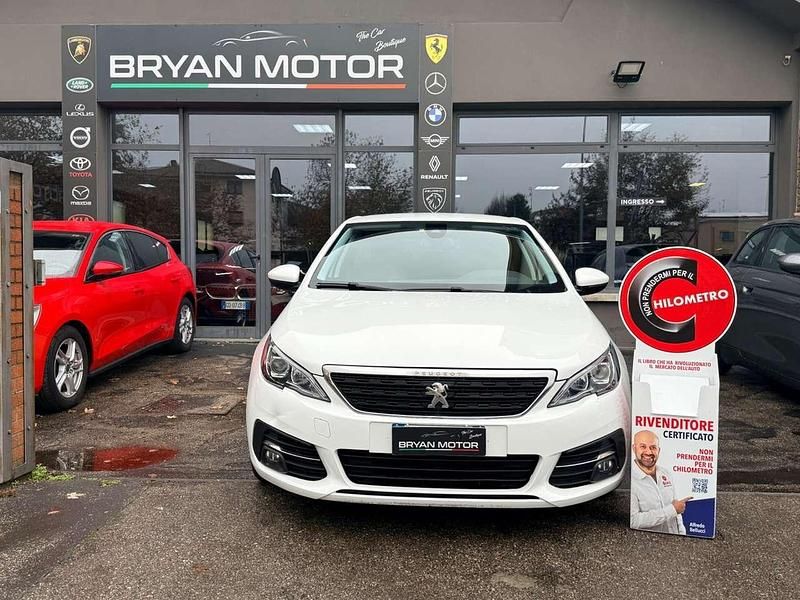 Bianco Usata 2020 Peugeot 308 Business-Line Station wagon | 9999 € (Buon prezzo) - Immagine 1/4