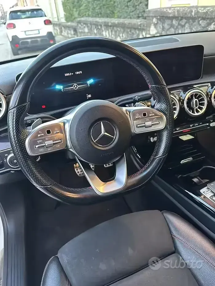 Usata Mercedes A200 Premium 163 CV (119 kW) 2021 Bianco Berlina